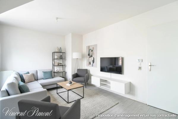 Studio 34 m² avec balcon et parking privatif – Vauréal (95490)