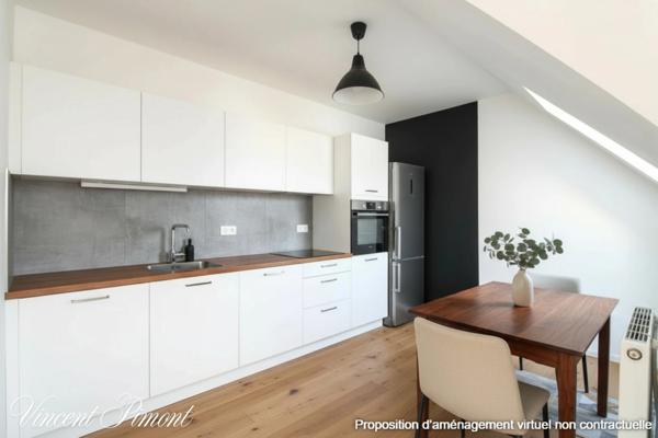 Studio 34 m² avec balcon et parking privatif – Vauréal (95490)