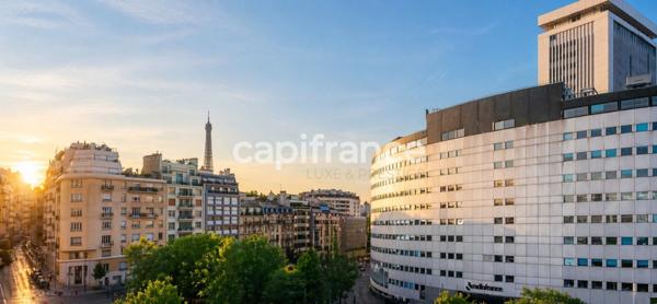 Bien rare et exclusif – Duplex 5 pièces, 4 terrasses et 1 rooftop privatif, vue Tour Eiffel – Paris 16ᵉ