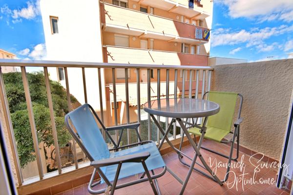 APPARTEMENT T2 1ÈRE LIGNE A CANET-PLAGE (66140)