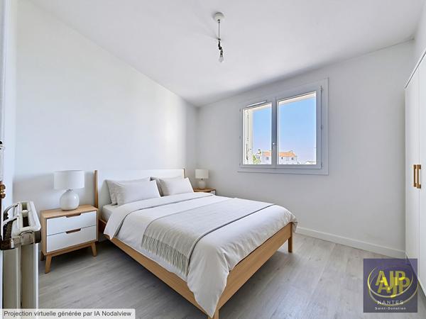 Appartement à vendre Nantes - 3 pièces, 52m² avec 2 chambre(s) à 161 000€ - AJP Immobilier Nantes Saint-Donatien