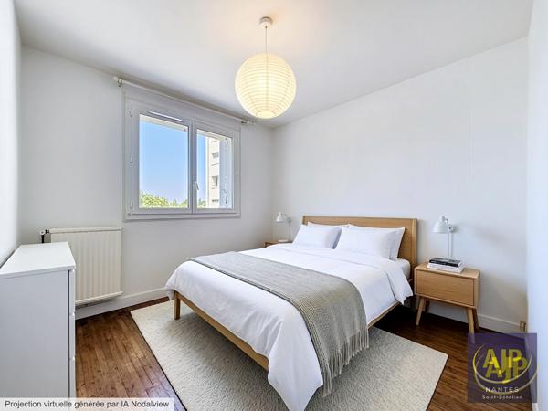 Appartement à vendre Nantes - 3 pièces, 52m² avec 2 chambre(s) à 161 000€ - AJP Immobilier Nantes Saint-Donatien
