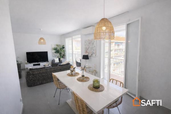 Appartement T3 traversant –5e étage vue mer- Ajaccio