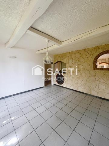 À 2 PAS DU CENTRE VILLE MAISON INDIVIDUELLE AVEC GARAGE ET JARDIN