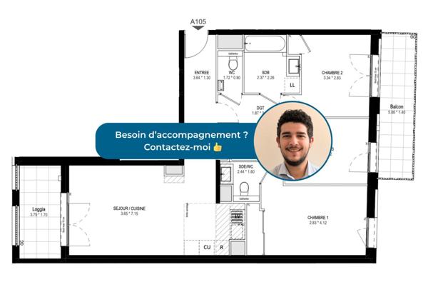 Appartement à vendre 4 pièces 79 m² Garches