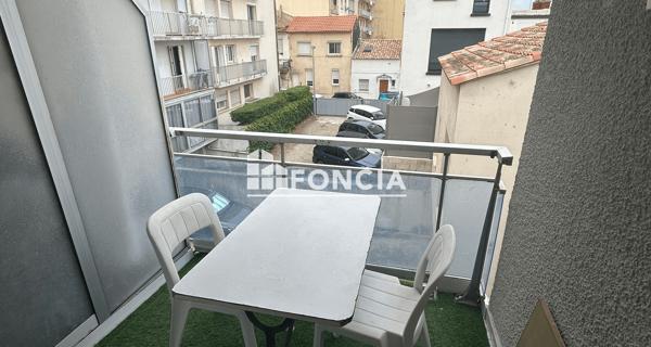 Location Appartement meublé 2 pièces 24.73 m² - Palavas-les-flots 34250