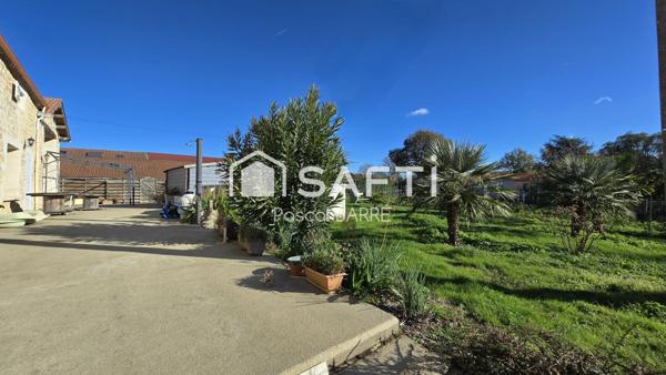 Propriété rénovée avec studio et maison à rénover