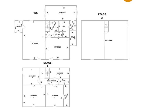 Maison à louer 5 pièces REMILLY SUR TILLE (21)