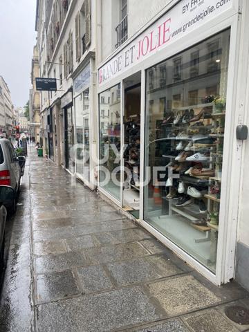 Location pure - Boutique Rue Meslay - Paris 3ème.