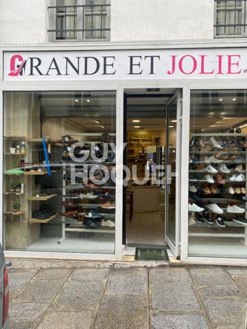 Location pure - Boutique Rue Meslay - Paris 3ème.