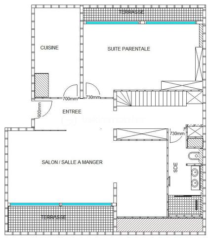 Duplex de 123 m²