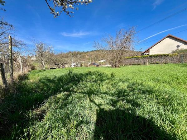 Terrain à vendre à Port-Lesney – 926 m² – 38 000 €