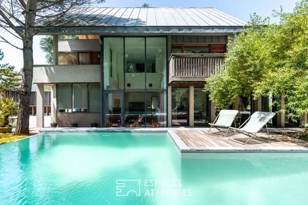 Intemporelle maison d’architecte proche de la Sèvre à Nantes