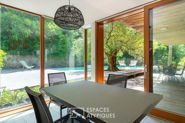 Intemporelle maison d’architecte proche de la Sèvre à Nantes