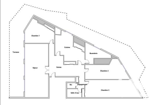 Appartement à vendre 4 pièces 107 m² Melun