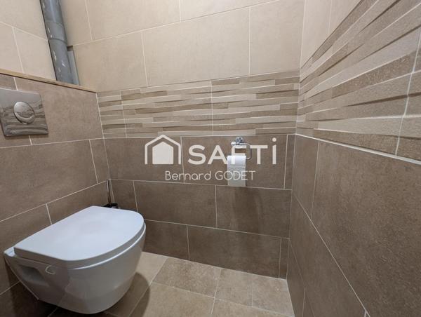 maison 85M² à la campagne avec garage.