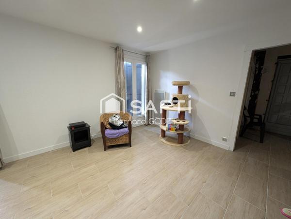 maison 85M² à la campagne avec garage.