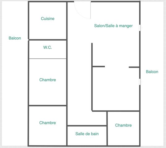 Maison 2 pièces - 37 m² Exclusivité efficity