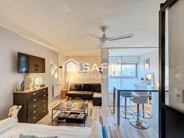 Appartement rénové avec parking et piscine