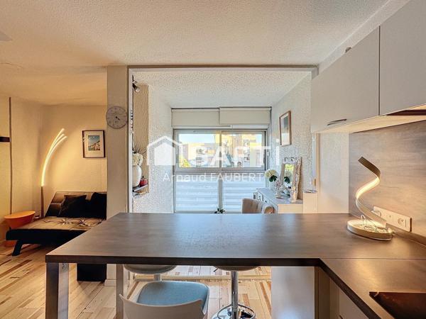 Appartement rénové avec parking et piscine