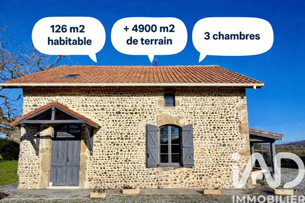 Maison à vendre 4 pièces 126 m² Maubourguet