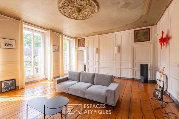 Appartement duplex et son jardin privé