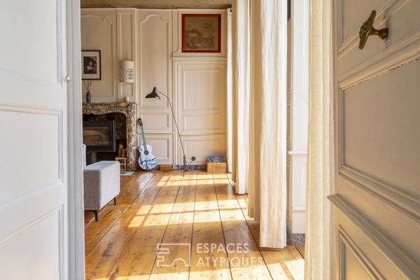 Appartement duplex et son jardin privé