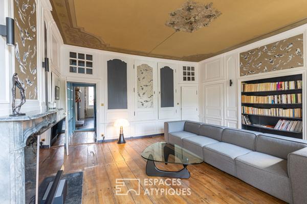 Appartement duplex et son jardin privé