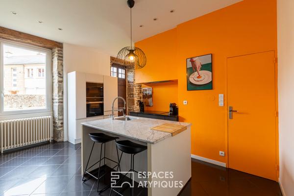 Appartement duplex et son jardin privé