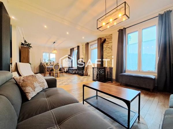 Très belle restauration pour cette maison de charme avec 4 chambres.