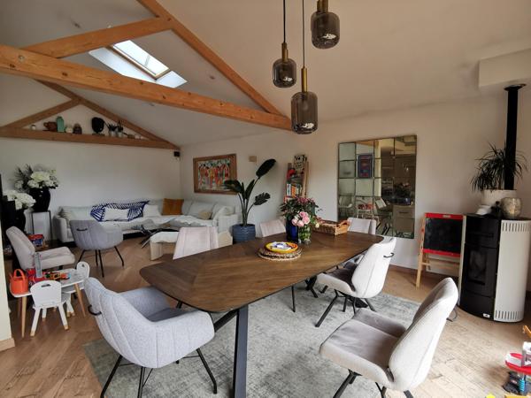 maison contemporaine 190 m² hab. ANGERS CHATENAY-7 SONNETTES