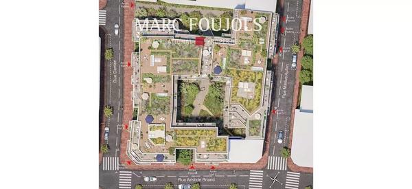 LEVALLOIS – appartement de luxe neuf 5 pièces en duplex, avec terrasse rooftop et vue panoramique
