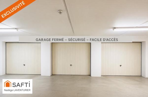 GARAGE FERMÉ EN SOUS-SOL – RÉSIDENCE CARRÉ DE BODICCIONE