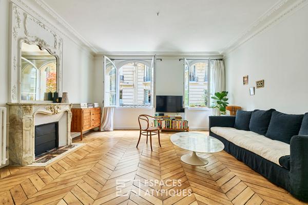 Haussmannien dans voie privée – Quartier Trudaine-Maubeuge