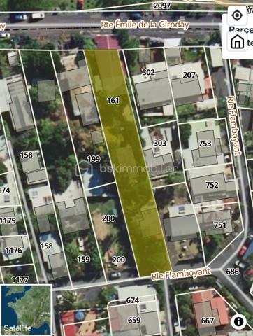 Lotissement de 890 m²