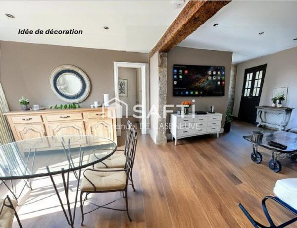 Belle maison 3 chambres et bureau beau jardin