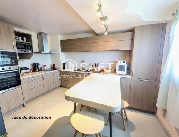 Belle maison 3 chambres et bureau beau jardin