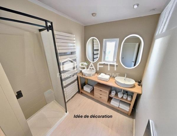 Belle maison 3 chambres et bureau beau jardin