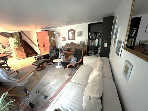 Appartement duplex 3 pièces - avec jardin