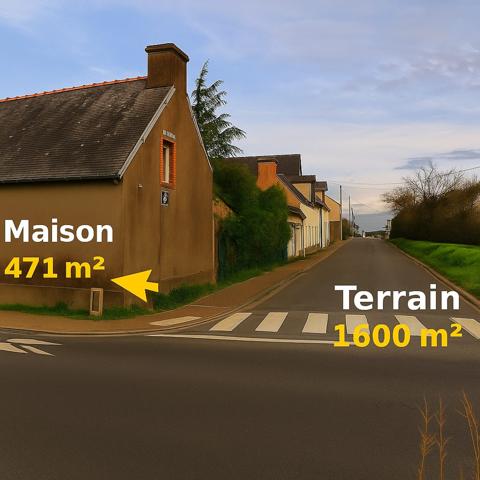 À vendre - Maison individuelle, 4 pièces située à Carhaix-Plouguer (29270)