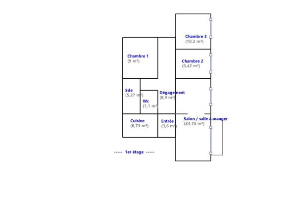 Appartement à vendre 5 pièces 79 m² Ablon-sur-Seine