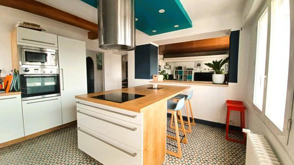 Maison bords de Loire 5 chambres 178 m² habitables et terrasse avec vue Loire