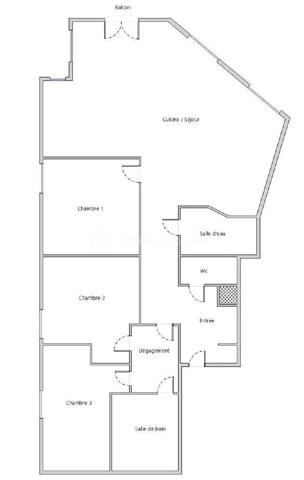 Appartement de 78,66 m²