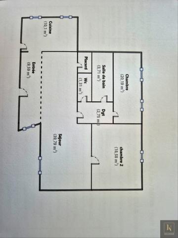 Appartement
                                                                                                                                                                                                                                                                                                                        6 pièce(s)                                                                                                                                                                                                          2 chambre(s)                                                                                                                                                                                                          106.02  m²