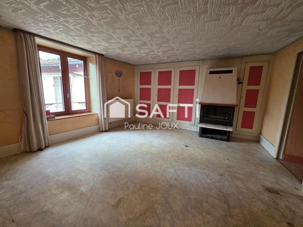 Maison de ville 120m2 avec terrain et dépendances