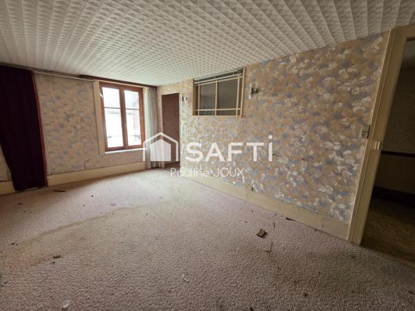 Maison de ville 120m2 avec terrain et dépendances