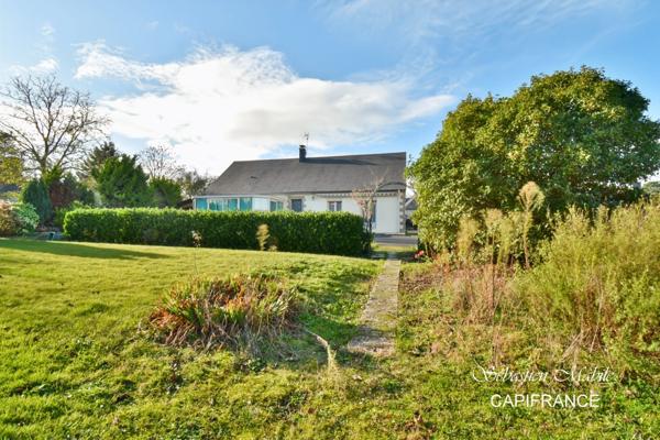 Maison de plain-pied à vendre 4 pièces (35) à Roz sur Couesnon + terrain à bâtir en Baie du Mont Saint Michel