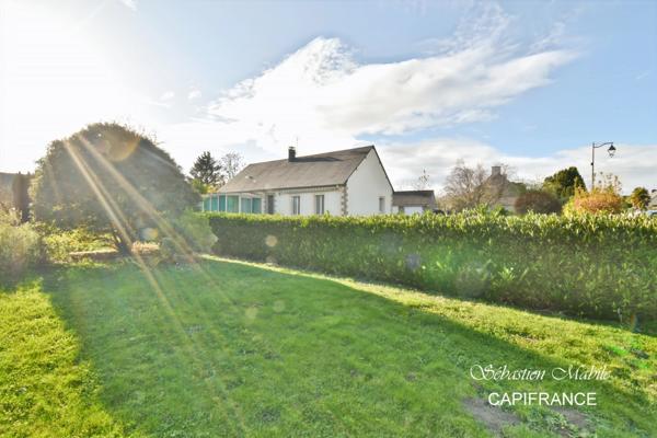 Maison de plain-pied à vendre 4 pièces (35) à Roz sur Couesnon + terrain à bâtir en Baie du Mont Saint Michel