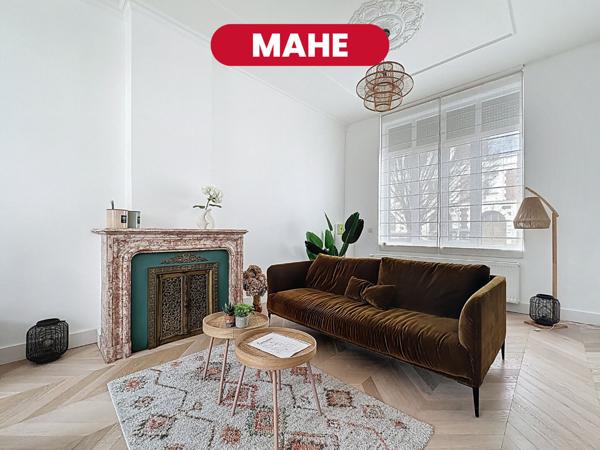 MAHÉ, Maison semi-individuelle rénovée de 117 m², charme et confort réunis