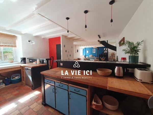 Maison 2 chambres + 1 bureau